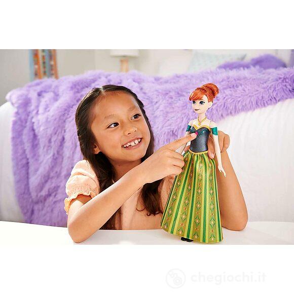 Bambola Frozen Anna Oggi, per la prima volta (HMG42)