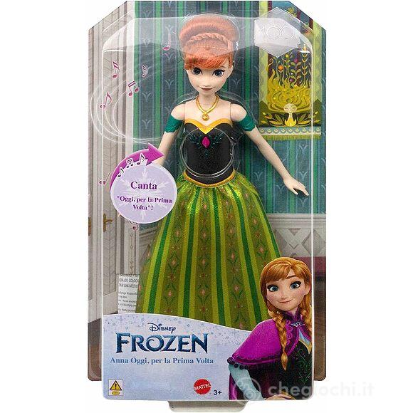 Bambola Frozen Anna Oggi, per la prima volta (HMG42)