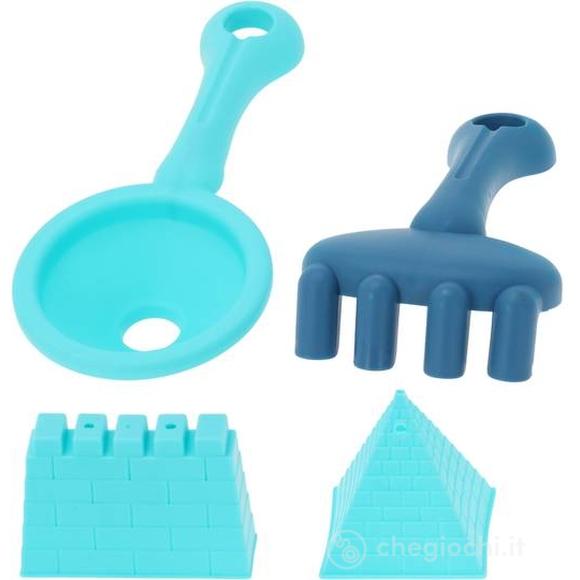 Set Spiaggia Camion paletta rastrello formine
