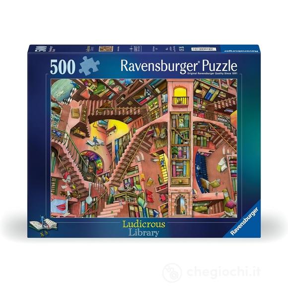 La biblioteca bislacca - Puzzle 500 pezzi (12000681)