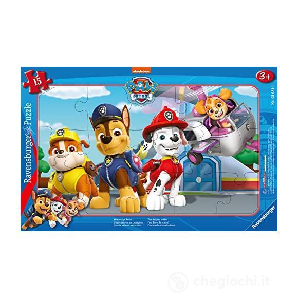 Puzzle Incorniciati 15 pz Paw Patrol