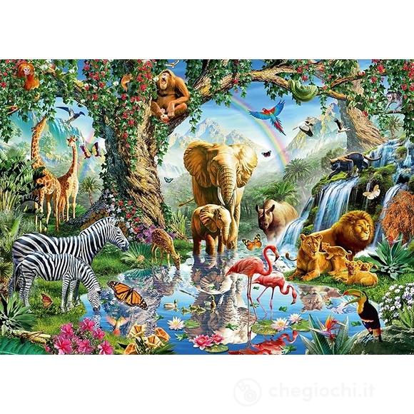 Avventure nella giungla - Puzzle 1000 pezzi - Illustrati (12000682)