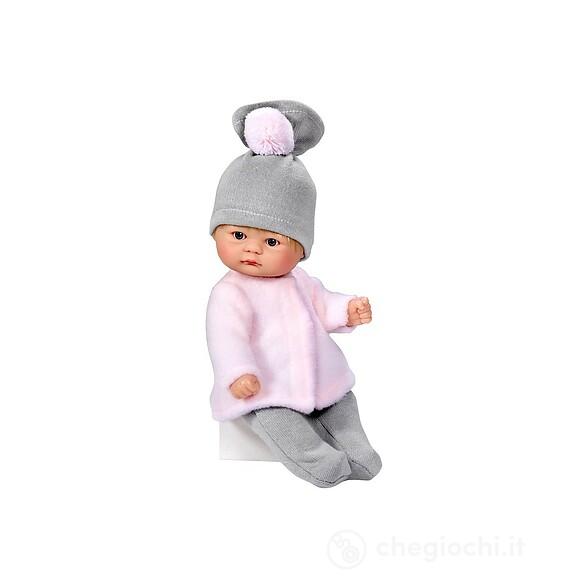 Bambola Asi Vestito Rosa Con Berretto 20cm (0114020)