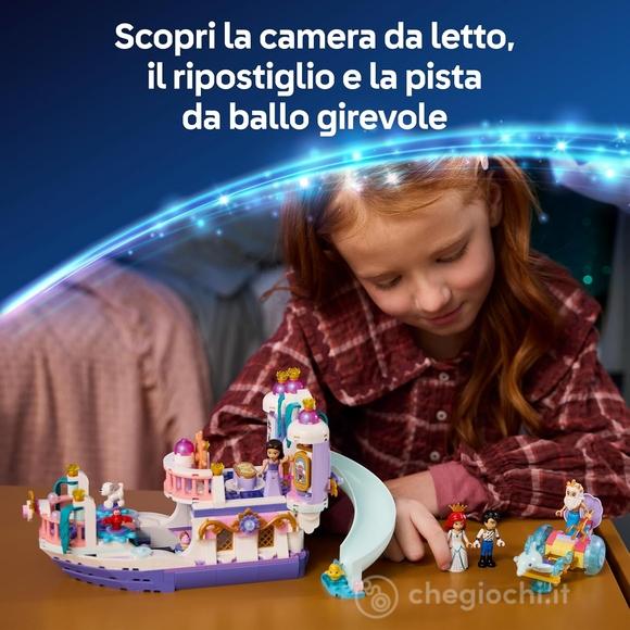 LEGO | Disney Princess 43299 La Barca Nuziale di Ariel, Giocattolo da La Sirenetta con 7 Minifigure, Regalo per Bambine 6+