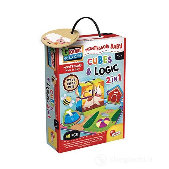 Montessori Legno Cubes And Logic 96879