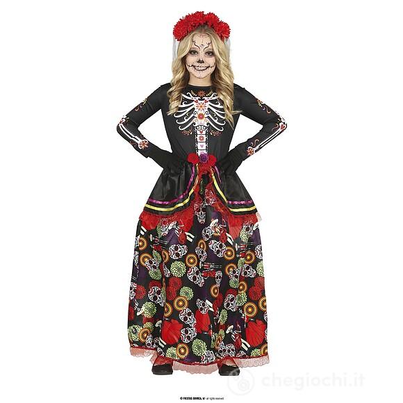 Costume Bambina Messicana 7-9 Anni (77687)