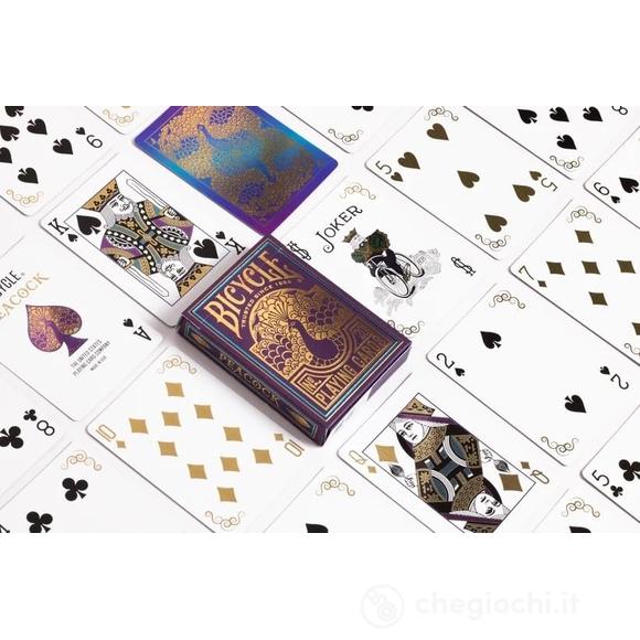 Carte Da Gioco Bicycle Purple Peacock