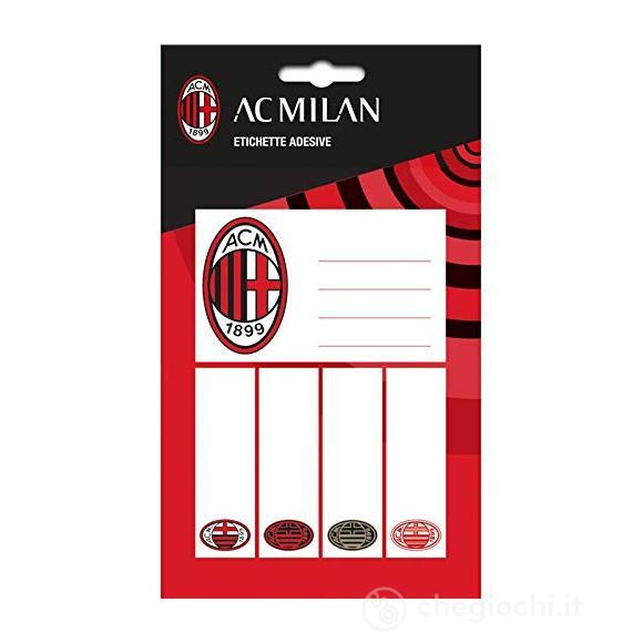 Imagicom: Ac Milan Sticky Labels Logo