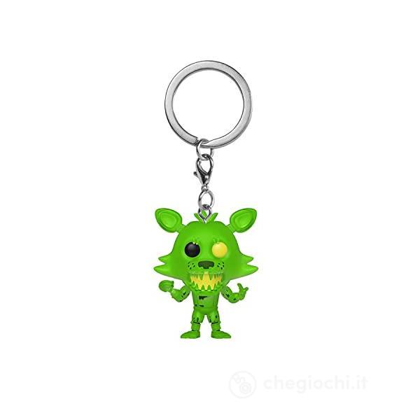 Five Nights At Freddy's: Funko Pop! Pocket Keychain - Radioactive Foxy