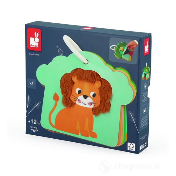 Schede Tattili Della Savana - da 1 a 3 anni (J02694)