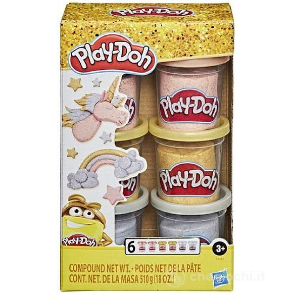 Play-Doh Vasetti Colori Metallici (E9433)