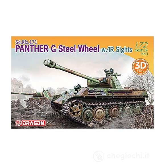 1/72 Panther G Steel Wheel w/IR Sights (DR7697)