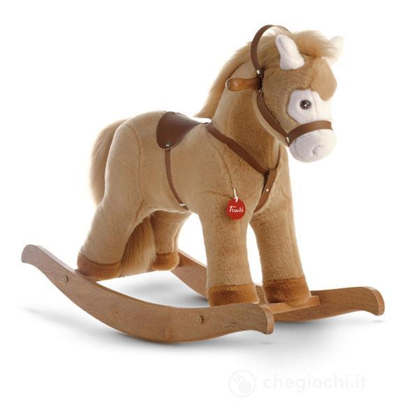 Cavallino cavalcabile beige