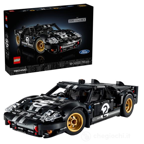 LEGO Technic 42223 Auto da Corsa Ford GT40 MKII 1966, Kit di Modellismo da Collezione per Adulti, Regalo per Appassionati
