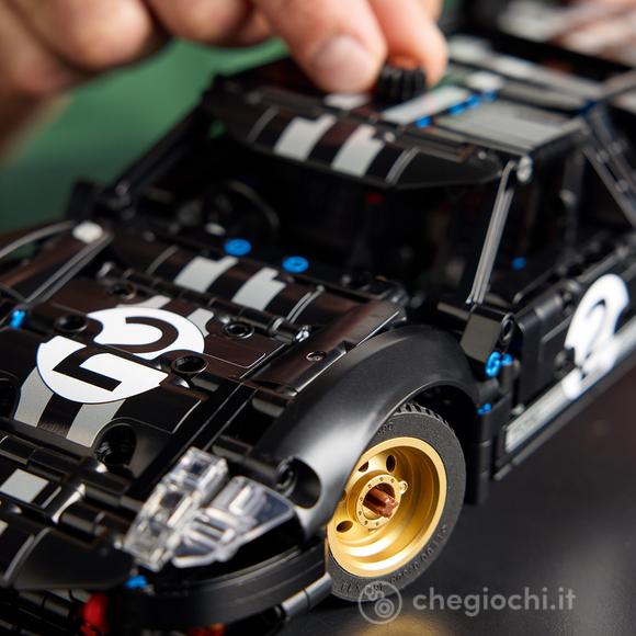 LEGO Technic 42223 Auto da Corsa Ford GT40 MKII 1966, Kit di Modellismo da Collezione per Adulti, Regalo per Appassionati