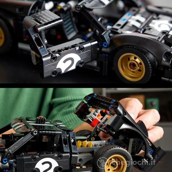 LEGO Technic 42223 Auto da Corsa Ford GT40 MKII 1966, Kit di Modellismo da Collezione per Adulti, Regalo per Appassionati