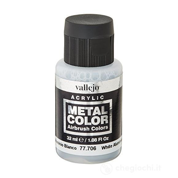 Metal Color 77706 White Aluminium