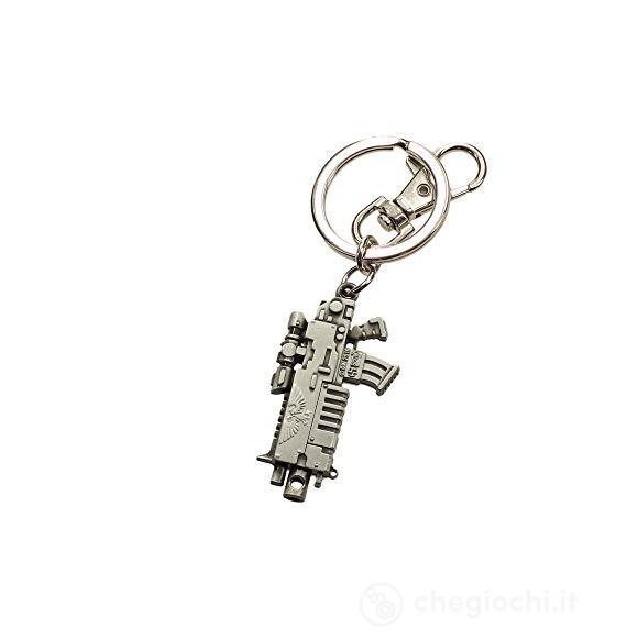Warhammer 40k Bolter Metal Finish Portachiavi