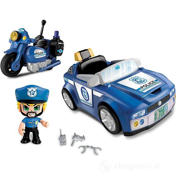 Playset Action Heroes Moto e Auto Polizia (ACN05010)