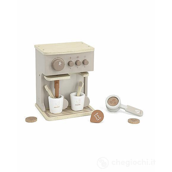 Macchina Da Caffè Giocattolo In Legno - Beige