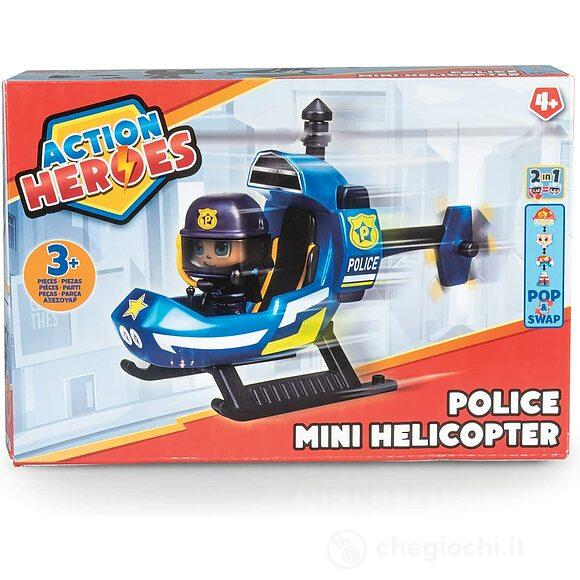 Elicottero Action Heroes Polizia Mini (ACN08010)
