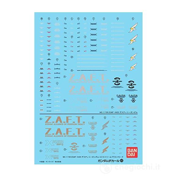 Gundam Decal 43 Mg Gundam Destiny