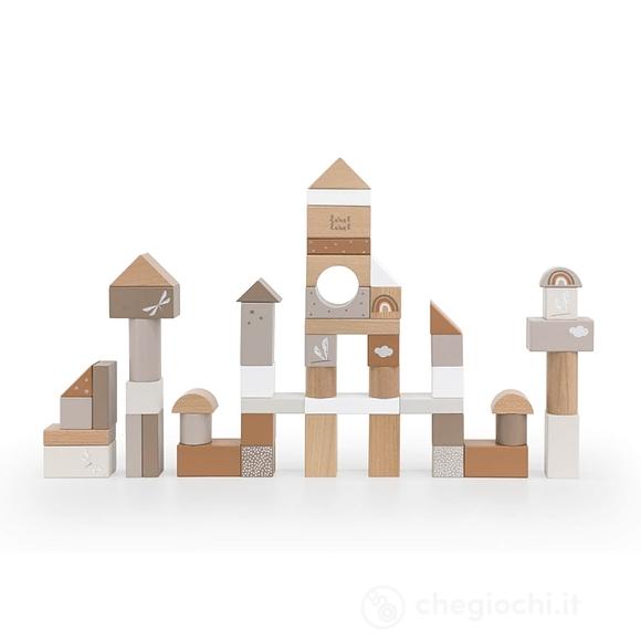 Mattoncini Da Costruzioni (50 Pz) Nougat