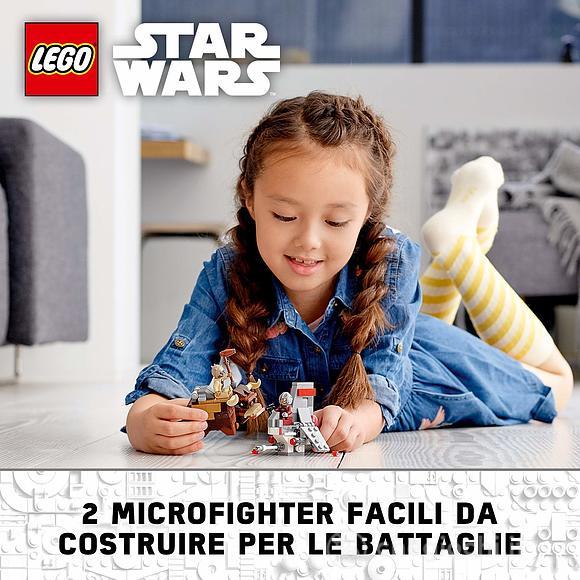 Microfighter T-16 Skyhopper vs Bantha - Lego Star Wars (75265)
