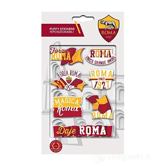 Imagicom Puffrom02 - As Roma Puffy Stickers Graphic