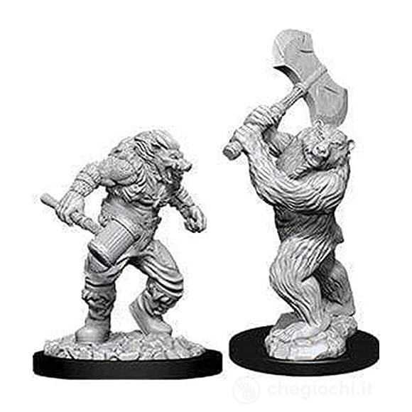 D&D Nolzur Mum Wereboar & Werebear