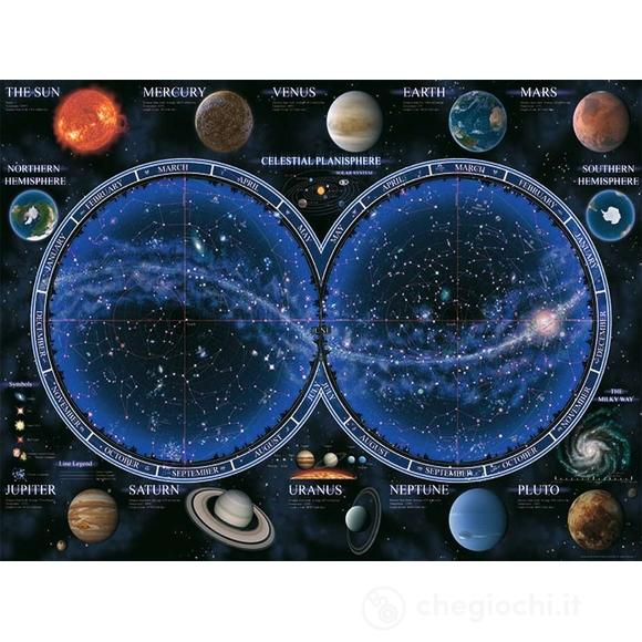 Planisfero celeste - Puzzle 1500 pezzi (12000715)