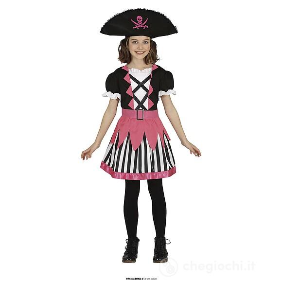 Costume Da Pirata Bambina Taglia 5-6 Anni (77715)