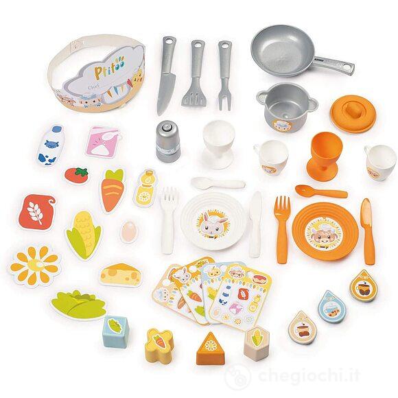 PTITOO Cucina per i più piccoli con 22 accessori (7600310717)