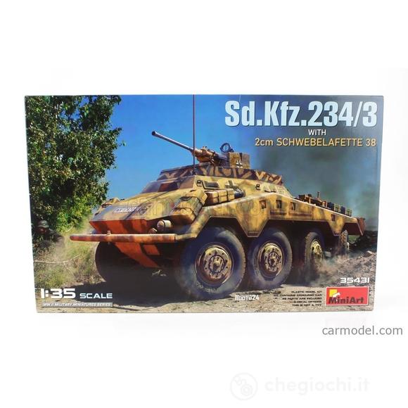  Sd.Kfz.234/3 with 2cm Schwebelafette 38. (MA35431) +14