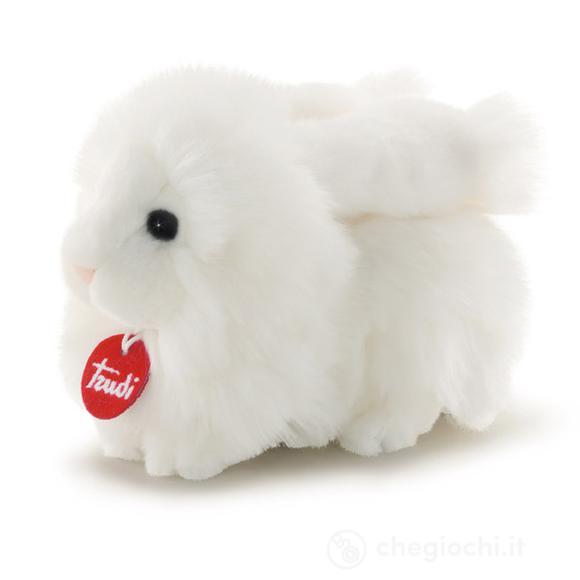 Peluche Lapin Blanc Trudi 52cm - Ligne Soft, Taille L, Modèle 19358 - Neuf Fabriqué En Italie - Idéal Cadeau Doudou