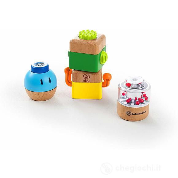 Four Fundamentals Set sensoriale blocchi in legno - Baby Einstein (E11886)