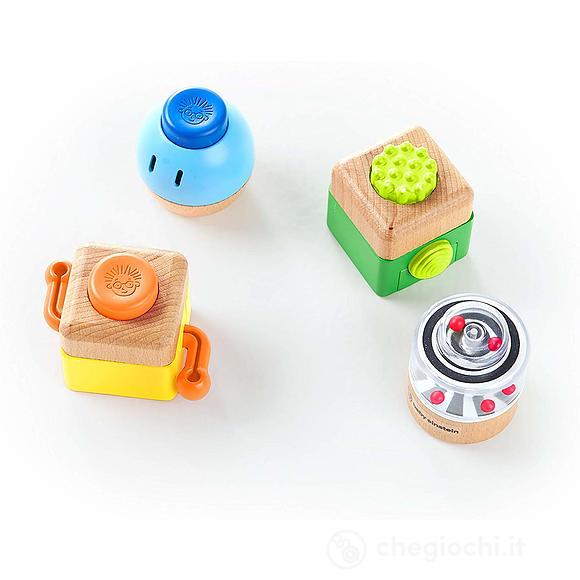 Four Fundamentals Set sensoriale blocchi in legno - Baby Einstein (E11886)