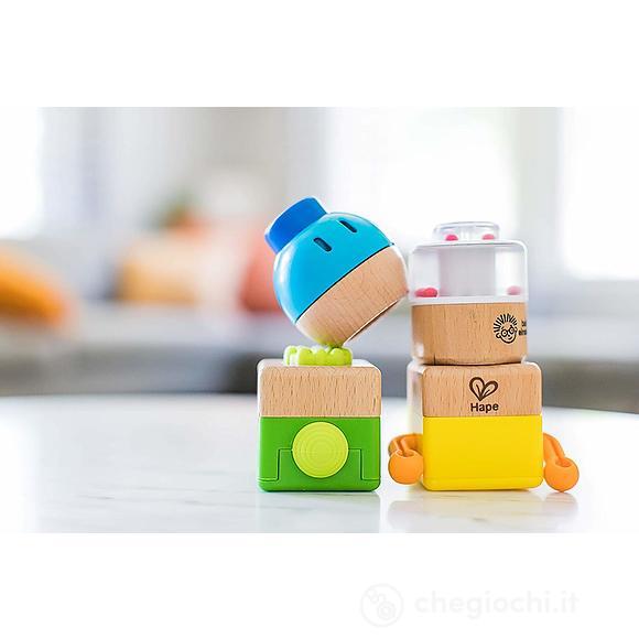 Four Fundamentals Set sensoriale blocchi in legno - Baby Einstein (E11886)