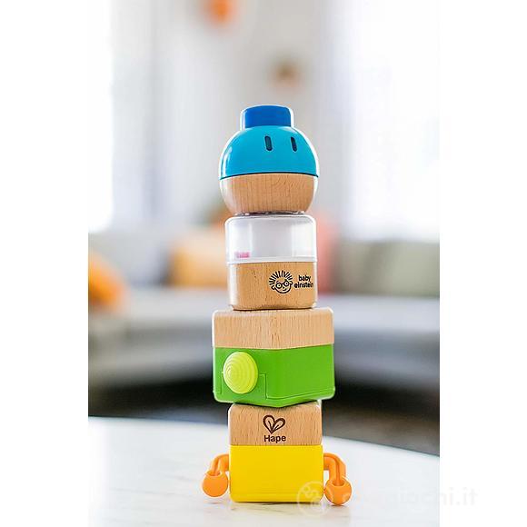 Four Fundamentals Set sensoriale blocchi in legno - Baby Einstein (E11886)