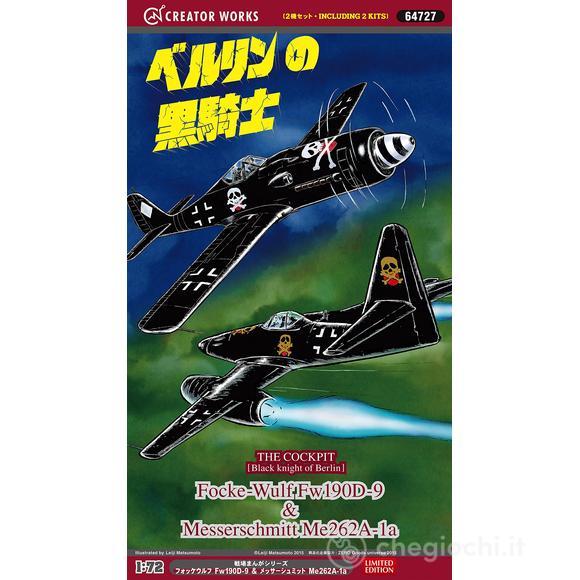 1/72 Black Knight Of Berlin Fw190d9 + Mw262a1a (HA64727)