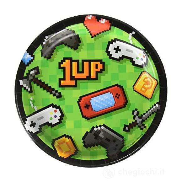 Creative Converting: Plt7 Ss 12/8Ct Gaming Party