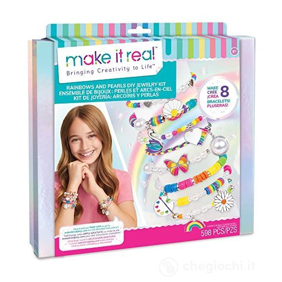 Kit Per Gioielli Arcobaleno E Perle