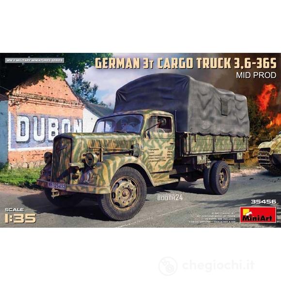 German 3t Cargo Truck 3,6-36S Mid Prod (MA35456) +14