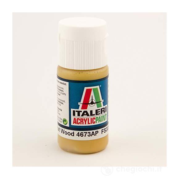 Boccetta colore 20 ml Flat Wood