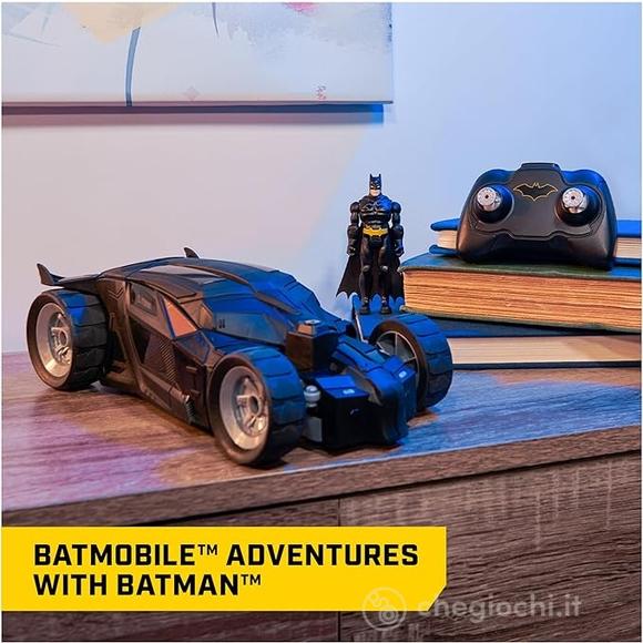 Batmobile Radiocomando Con Personaggio