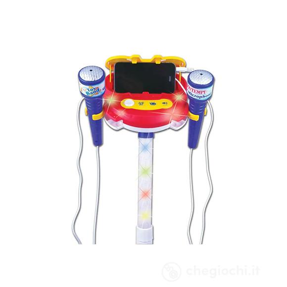 Doppio Microfono Da Palcoscenico Con Connessione Mp3 (401410)