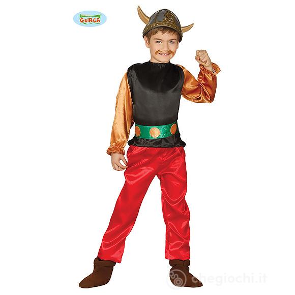 Costume Minuto Guerriero Gallico Bambino Taglia 5-6 Anni (82733)