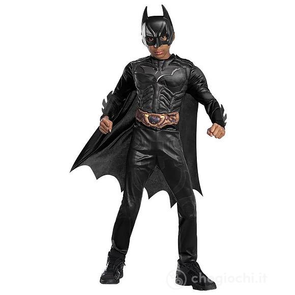 Costume Batman Black Line Deluxe Taglia M 5-7 anni