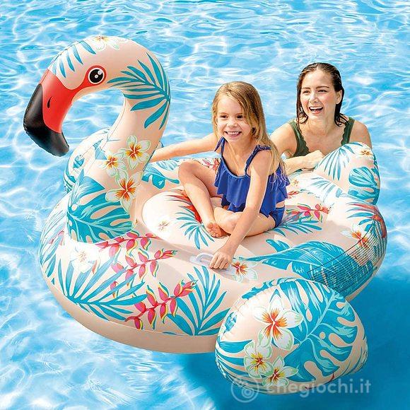 Cavalcabile Fenicottero Tropicale cm 142x137x97 (57559)