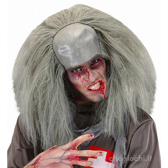 Copricapo Zombie con Capelli in Taglia Unica